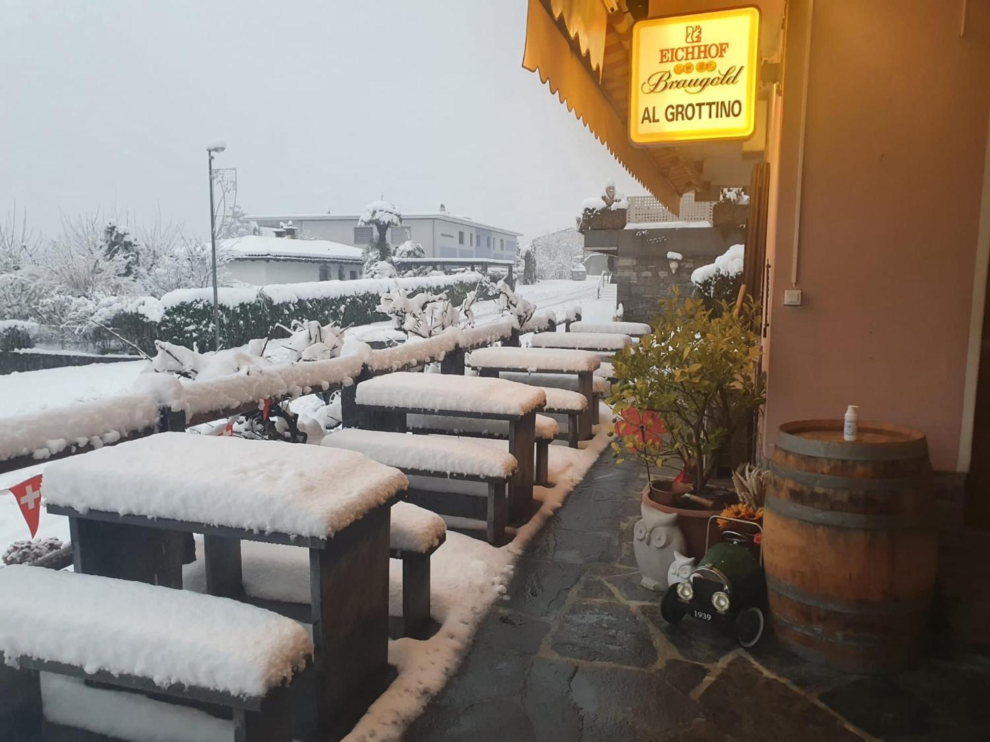 Al Grottino Bed & Breakfast Gambarogno Exterior foto